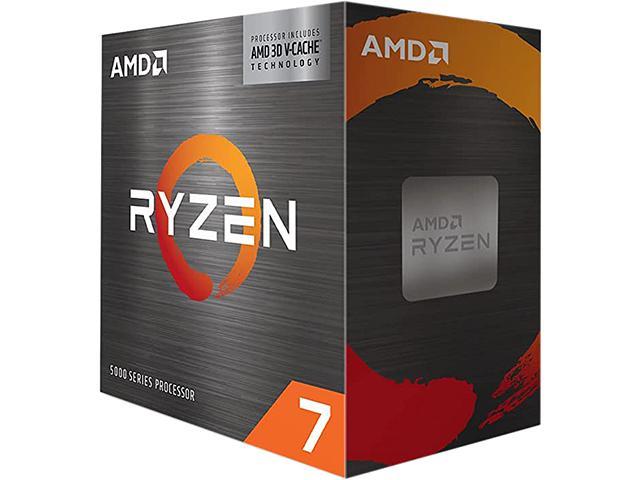 AMD 100-100001503WOF Ryzen 7 5700X3D CPU Processor, 8-Core/16 Threads, Max Freq 4.1GHz, 100MB Cache Socket AM4 105W, without cooler