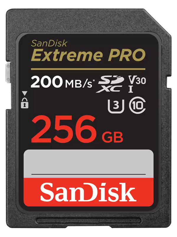 SanDisk SDSDXXD-256G-GN4IN 256GB Extreme PRO Memory Card 200MB/s Full HD & 4K UHD Class 30 Speed Shock Proof Temperature Proof Water Proof X-ray Proof Digital Camera