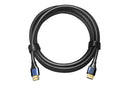 Cruxtec  HC21-05-BK HDMI 2.1 8K with Ethernet Male to Male Cable 5m Black, supports 8K@60Hz- 4K@120Hz