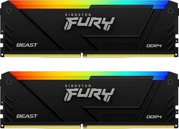 Kingston FURY KF436C18BB2AK2/32  32GB (16GB 2G x 64-Bit x 2 pcs.) DDR4 3600 CL18 RGB Desktop Gaming RAM
