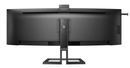 Philips 45B1U6900CH 45" (32:9) DQHD SuperWide Curved Monitor. VA, 5120x1440, 4ms, 75Hz, HDMI(2), DP, USB-C(2)/100W PD, RJ45, H/Adj, Webcam, KVM, MultiVeiw, Speaker, 4YR