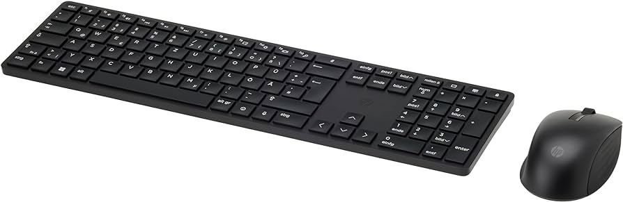 HP 650 Wireless Keyboard Mse Combo Black