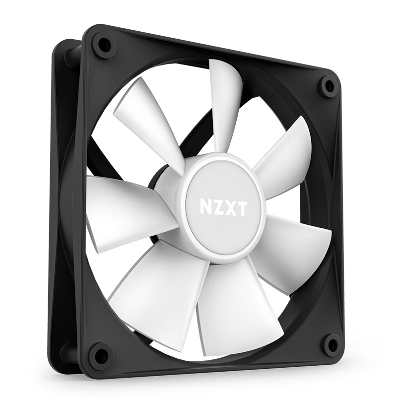 NZXT RF-C12TF-B1 F120RGB Core - 120mm Hub-mounted RGB Fan - Triple Pack (Black) w/RGB Controller