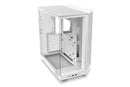 NZXT CC-H61FW-01 H6 Flow (2023) Compact Dual-chamber ATX Case - All White