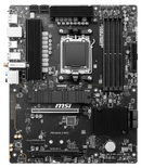 MSI PRO B650-S WIFI AMD AM5 ATX Motherboard, 4x DDR5 ~192GB, 2x PCI-E x16, 2x M.2, 4x SATA, 11x USB 3.2, 4x USB 2.0