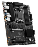 MSI PRO B650-S WIFI AMD AM5 ATX Motherboard, 4x DDR5 ~192GB, 2x PCI-E x16, 2x M.2, 4x SATA, 11x USB 3.2, 4x USB 2.0