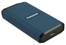 Transcend TS2TESD410C 2TB ESD410 Portable & Rugged SSD.  Dark Blue, USB Type C/Type A, Up to 2,000 MB/s