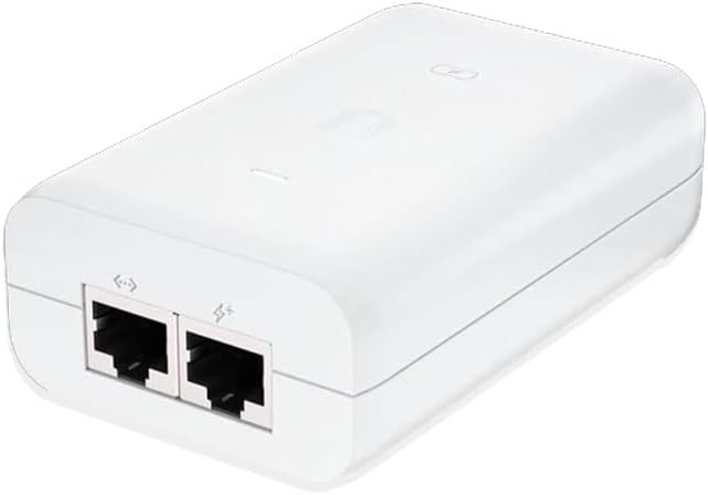 Ubiquiti U-POE-AT POE Injector, 802.3AT, 30W of PoE+ Power, Suitable For U6 AP (U6-LR, U6-LITE & U6-PRO)