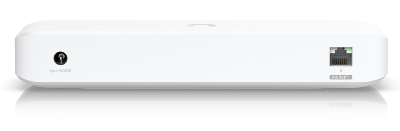 Ubiquiti Ultra 42W, Compact Layer 2, 8-port GbE PoE Switch, Versatile Mounting Options, 7 PoE/PoE+ No Power Supply, PoE++ Input, 2Yr W