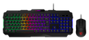 MSI FORGE GK100 COMBO Gaming Keyboard & Mouse Combo. Black