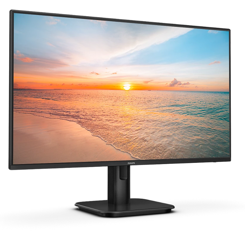 Philips 24E1N1200A 23.8" (16:9) FHD Monitor. IPS, 1920x1080, 1ms, 100Hz, VGA, HDMI, DP, Speaker, 3YR