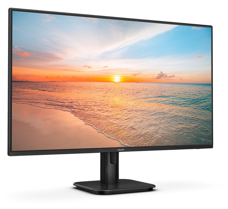 Philips 27E1N1200A 27" (16:9) FHD Monitor. IPS, 1920x1080, 1ms, 100Hz, VGA, HDMI, DP, Speaker, 3YR