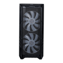 Cooler Master H500-KGNN-S00 MasterCase HAF500, Mesh Front Panel, Dual 200MM ARGB Fans, Rotatable GPU Fan