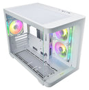 FSP S380-WA Micro ATX Gaming Case. White