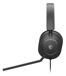MSI MAESTRO 300 Gaming Headset. USB Type-A/C, Black