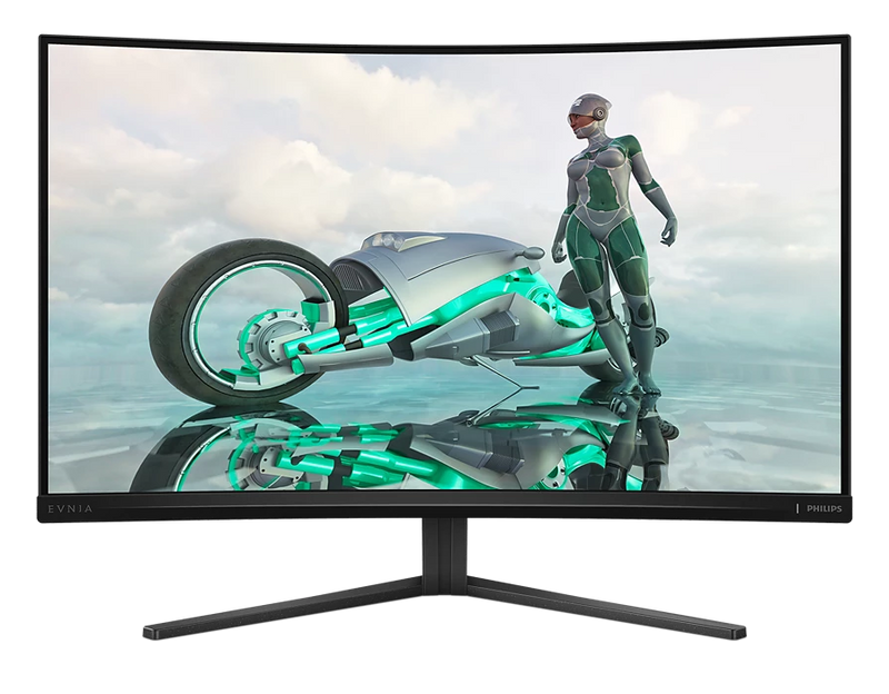 Philips 32M2C3500L 32" QHD Evnia Curved Gaming Monitor. Fast VA, 2560x1440, 0.5ms, 180Hz, HDMI(2), DP, 3YR