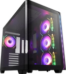 FSP M580-BA ATX Gaming Case. Black