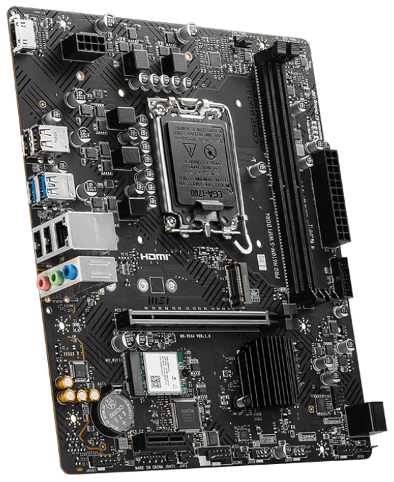 MSI H610M-S DDR4 WIFI Intel LGA1700 Motherboard