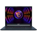 MSI Stealth 14Studio A13VF-059AU Business & Gaming Laptop. 14" QHD IPS, 240Hz. Raptor Lake i7-13700H, RTX 4060, GDDR6 8GB, DDR5 8GB*2, 1TB NVMe PCIe Gen4x4 SSD, Windows11 Home, Per-Key RGB gaming keyboard by SteelSeries, Star Blue, 1.7KG.