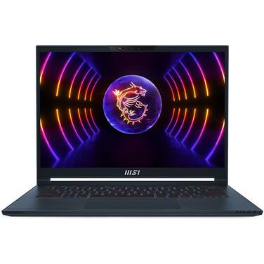 MSI Stealth 14Studio A13VF-059AU Business & Gaming Laptop. 14" QHD IPS, 240Hz. Raptor Lake i7-13700H, RTX 4060, GDDR6 8GB, DDR5 8GB*2, 1TB NVMe PCIe Gen4x4 SSD, Windows11 Home, Per-Key RGB gaming keyboard by SteelSeries, Star Blue, 1.7KG.