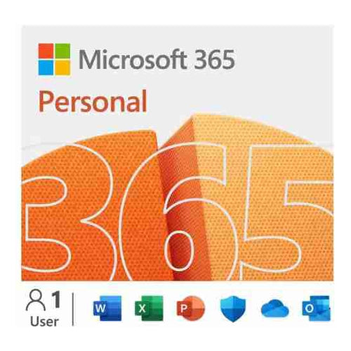 Microsoft QQ2-01895 Microsoft 365 Personal English Subscr 1YR APAC DM Medialess P10