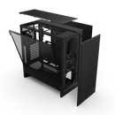 NZXT CC-H52FB-01 H5 FLOW 2024 ATX MID TOWER CASE. 2*120mm Case Fans included, Black