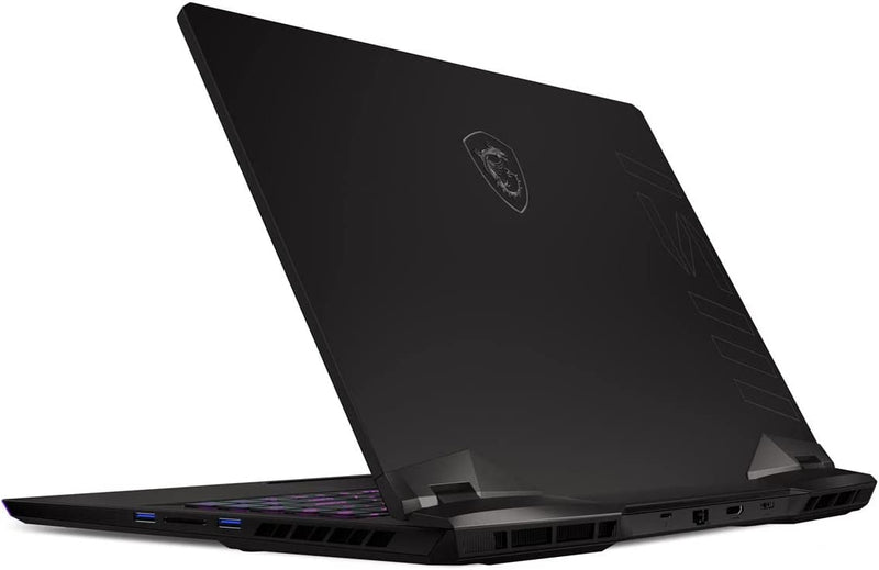 MSI Gaming GE67HX 12UGS-041AU Raider i7-12800HX Notebook 39.6 cm (15.6") Quad HD Intel® Core™ i7 32 GB DDR5-SDRAM 1000 GB SSD NVIDIA GeForce RTX 3070 Ti Wi-Fi 6E (802.11ax) Windows 11 Home Black