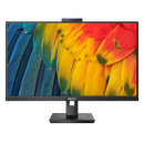 Philips 27B1U5601H 27" (16:9) QHD Monitor. IPS, 2560x1440, 4ms, 75Hz, HDMI, DP, USB-C/100W PD, RJ45, DP Out, Webcam, KVM, MultiView, H/Adj, Speaker, 4YR