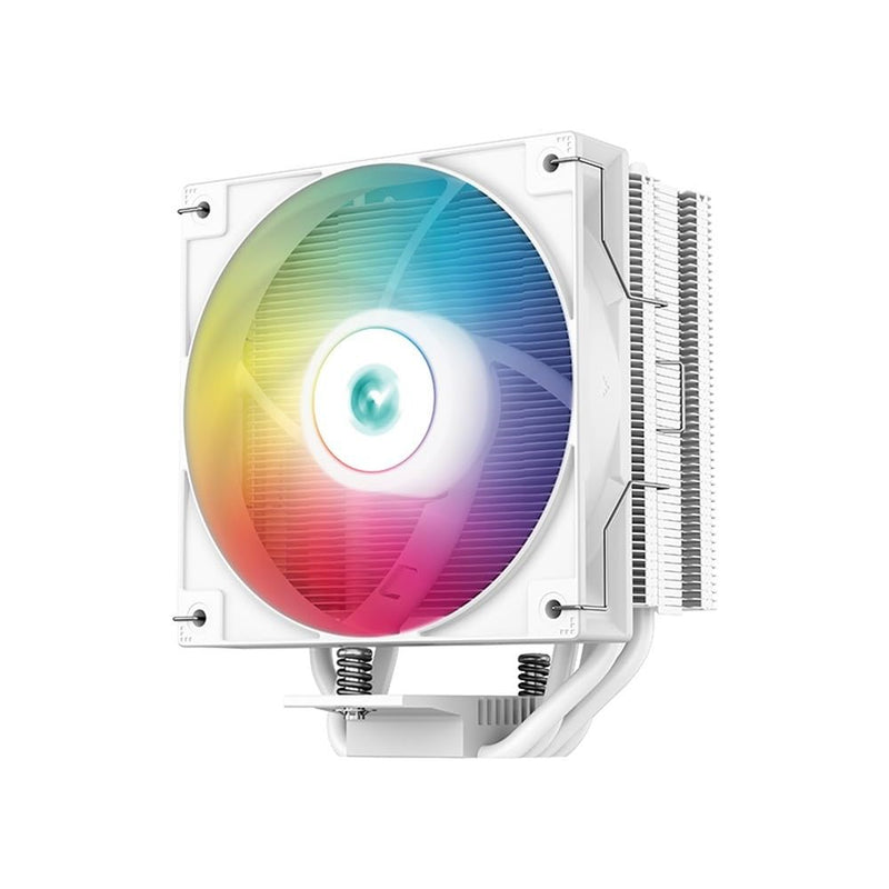 DeepCool R-AG400-WHANMC-G-2 AG400 ARGB WHITE Single Tower CPU Cooler, TDP 220W, 120mm Static ARGB Fan, Direct-Touch Copper Heat Pipes, Intel LGA1700/AMD AM5 Support