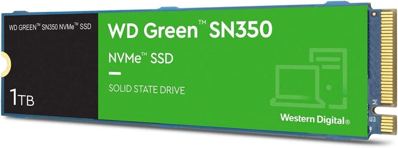 Western Digital Green WDS100T3G0C internal solid state drive M.2 1000 GB PCI Express QLC NVMe