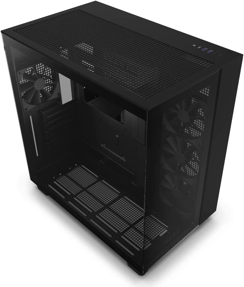 NZXT CM-H91FB-01H9 FLOW EDITION ATX MID TOWER CASE. ALL BLACK