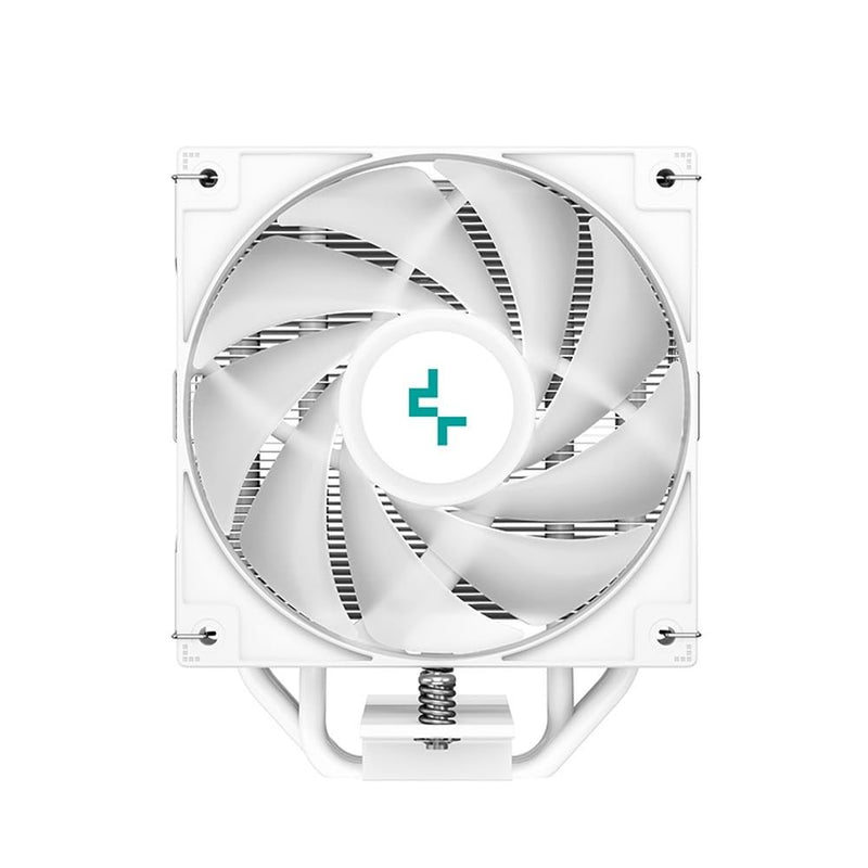 DeepCool R-AG400-WHANMC-G-2 AG400 ARGB WHITE Single Tower CPU Cooler, TDP 220W, 120mm Static ARGB Fan, Direct-Touch Copper Heat Pipes, Intel LGA1700/AMD AM5 Support