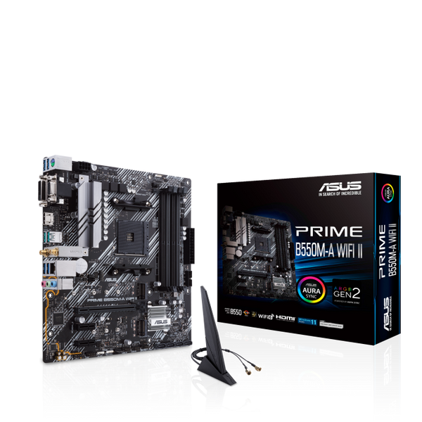 Asus PRIME B550M-A WIFI II AM4 Micro-ATX Motherboard