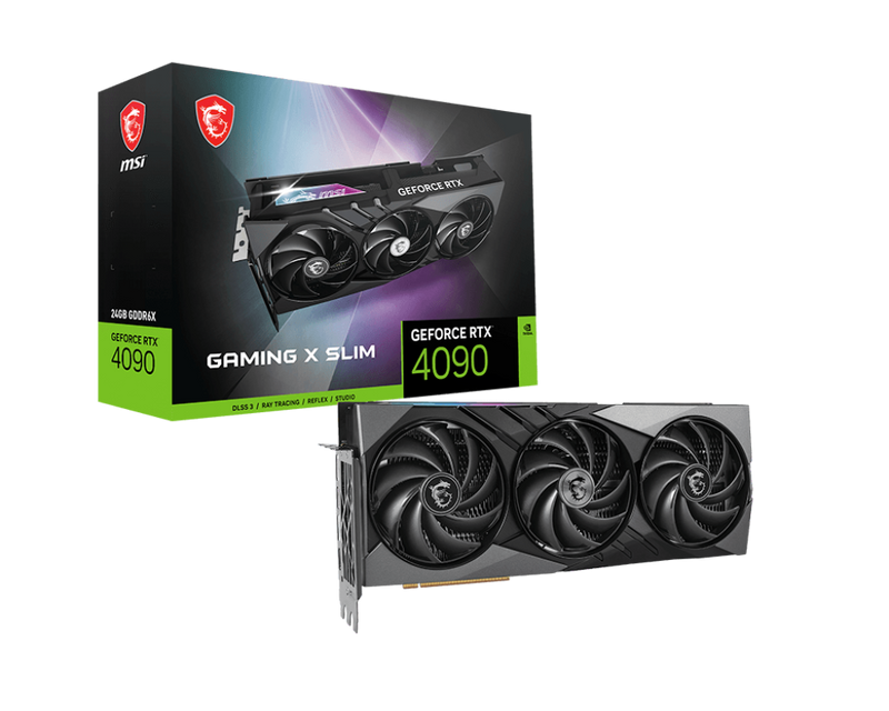 MSI RTX 4090 GAMING X SLIM 24G Gaming Graphics Card