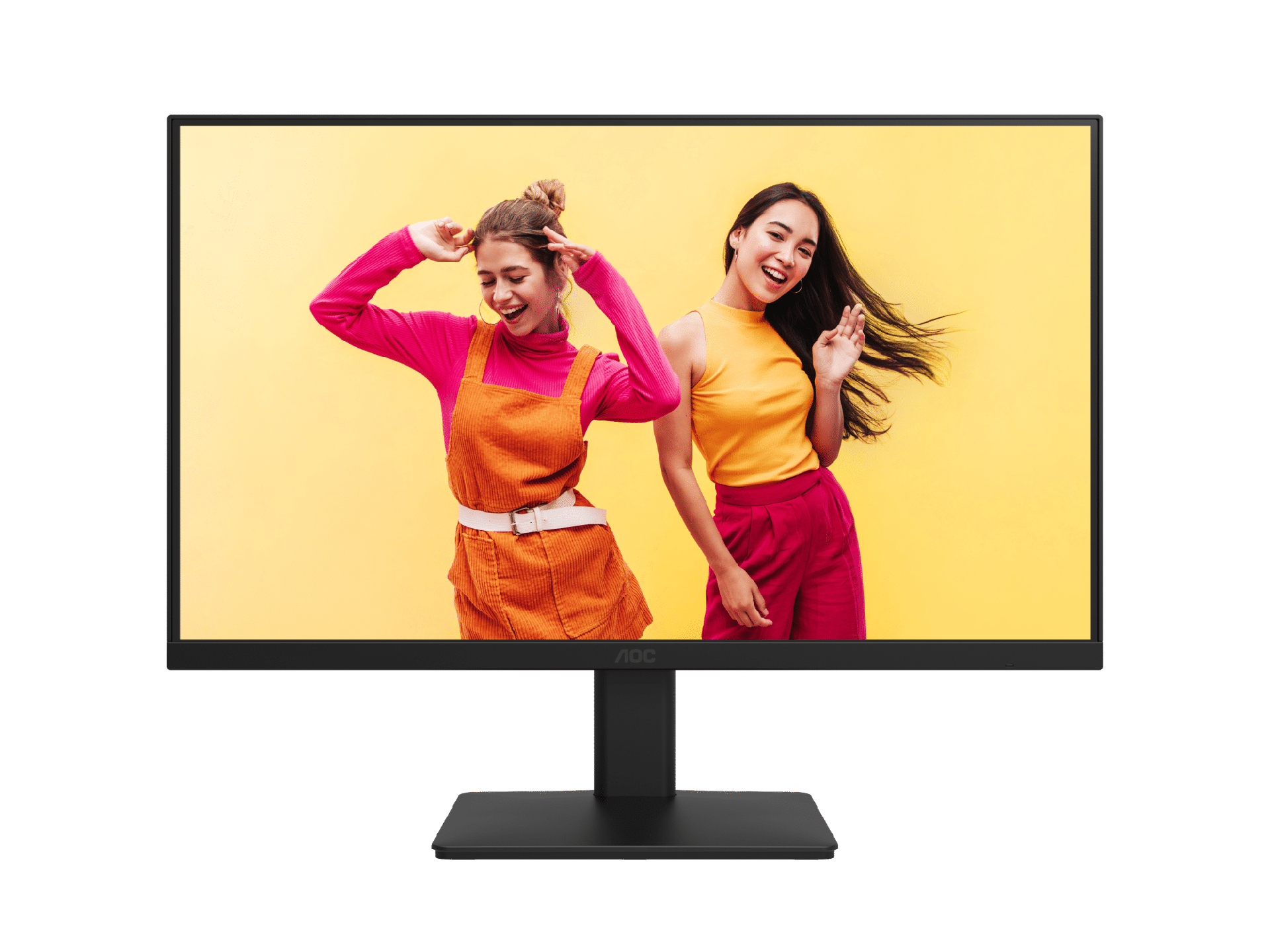 AOC 24B20JH2 23.8" FHD Monitor. IPS Panel, 1920x1080, 100Hz, HDMI 1.4, VGA, Tilt, Low Blue, Flicker Free, Ultra Slim, VESA 100mm, Home Office Monitor