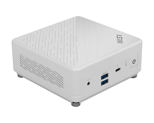 MSI Cubi 5 12M-007BAU Barebone Mini PC. i7-1255U/1x M.2/1x 2.5"/2x DDR4/1x USB 3.2 Gen 2 Type A/1x Thunderbolt 4 (USB Type C port)/2x RJ45/Wireless/BT/1x HDMI/1x DP/Black/ 3Yr