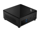 MSI Cubi 5 12M-009BAU Barebone Mini PC. i3-1215U/1x M.2/1x 2.5"/2x DDR4/1x USB 3.2 Gen 2 Type A/1x Thunderbolt 4 (USB Type C port)/2x RJ45/Wireless/BT/1x HDMI/1x DP/Black/ 3Yr