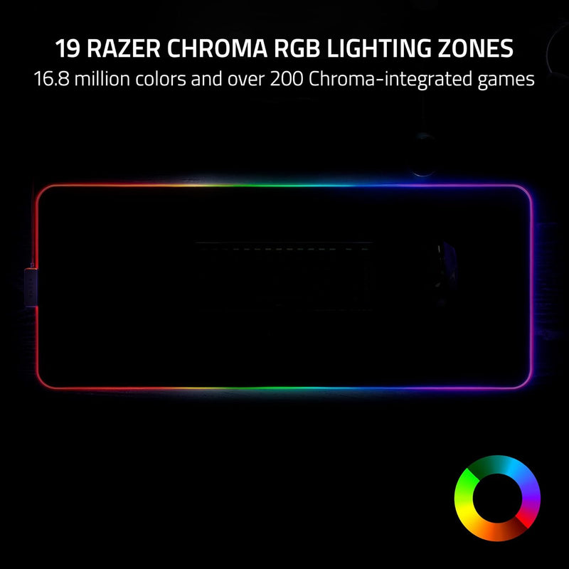 Razer RZ02-04490100-R3M1 Strider Chroma - Gaming Mouse Mat - FRML Packaging