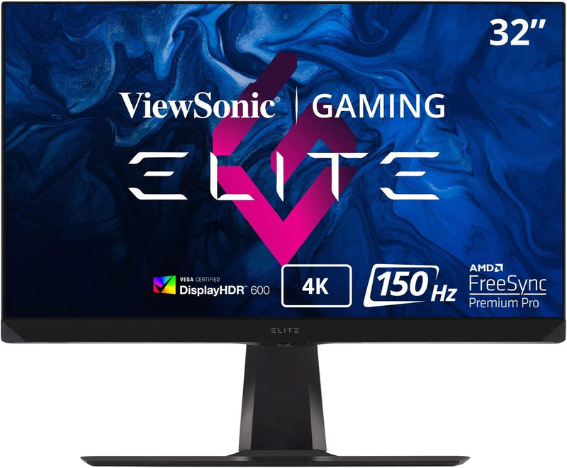 Viewsonic Elite XG320U 32" UHD 4K FreeSync Premium Pro 150Hz 1MS VESA DisplayHDR 600 IPS W-LED Gaming Monitor