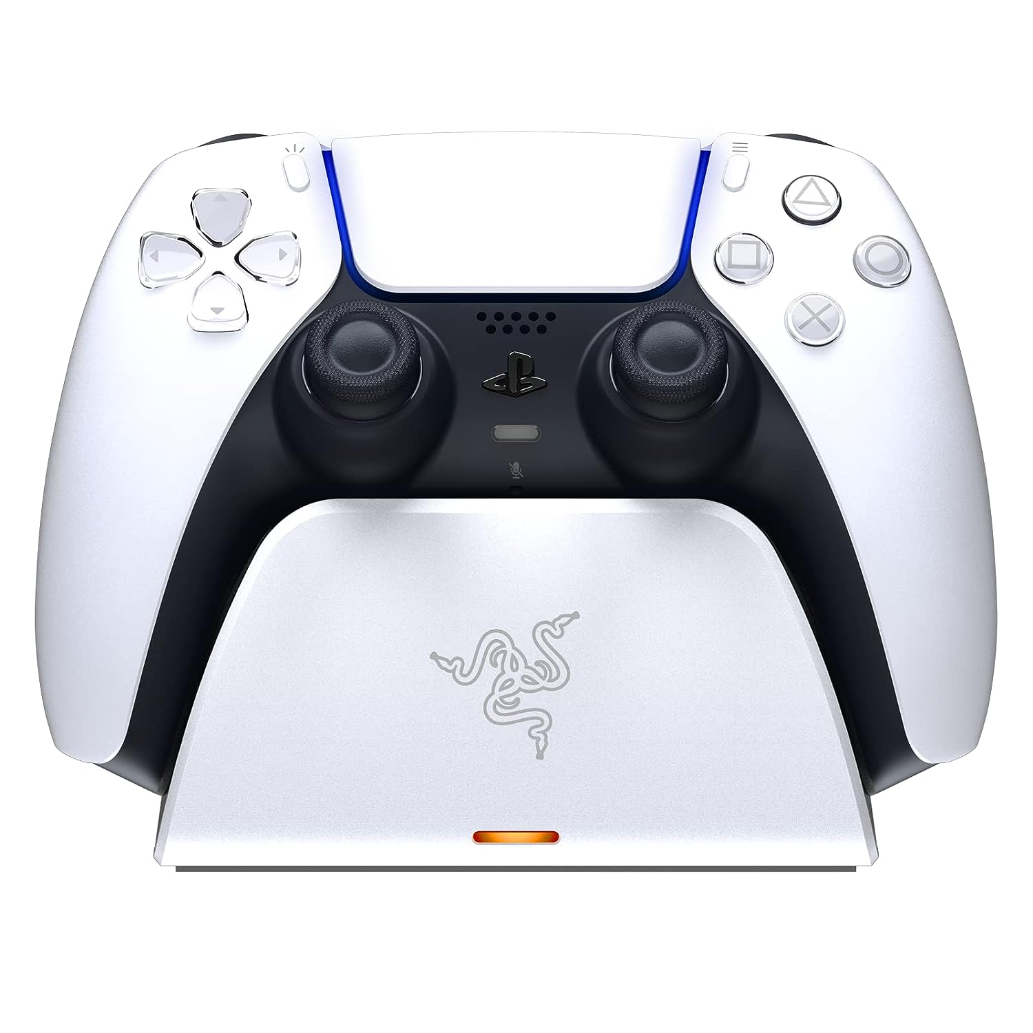 Razer RC21-01900100-R3M1 Quick Charging Stand for PlayStation®5 – White – FRML Packaging