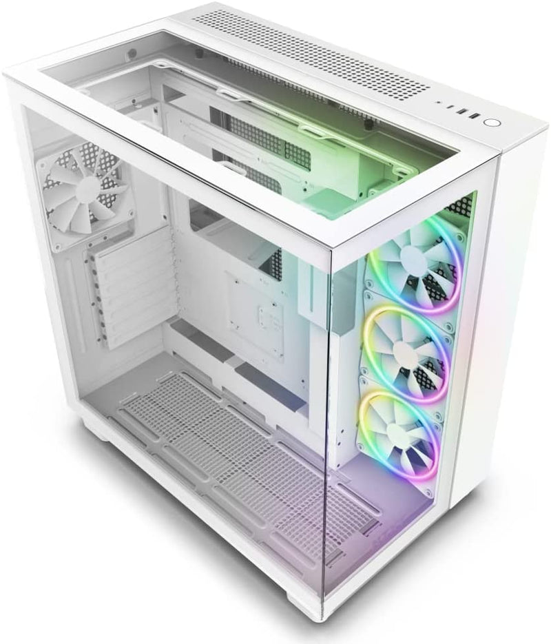 NZXT CM-H91EW-01H9 ELITE EDITION ATX MID TOWER CASE. ALL WHITE