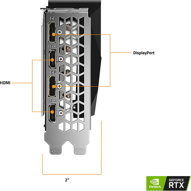 Gigabyte GeForce RTX 3070 GAMING OC 8G (rev. 2.0) NVIDIA 8 GB GDDR6