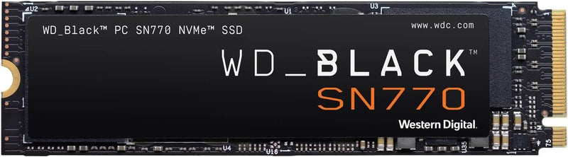 Western Digital Black SN770 M.2 1000 GB PCI Express 4.0 NVMe