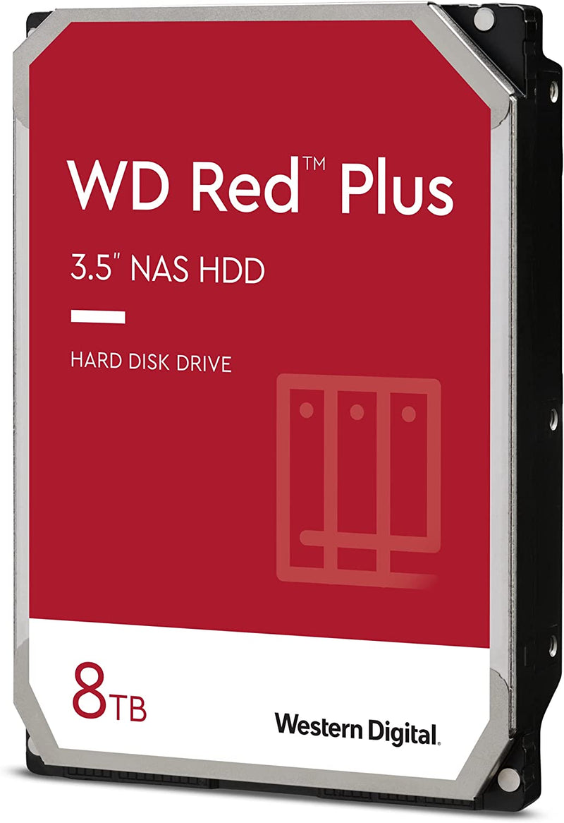 Western Digital Red Plus 3.5" 8000 GB Serial ATA III