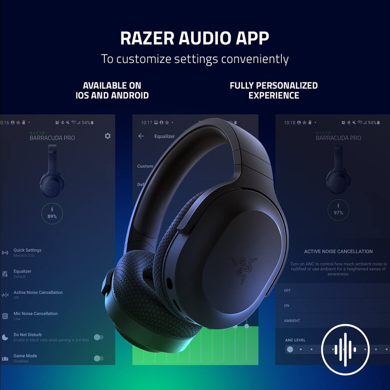 Razer RZ04-04430100-R3M1 Barracuda X (2022) - Wireless Multi-Platform Gaming and Mobile Headset - FRML Packaging