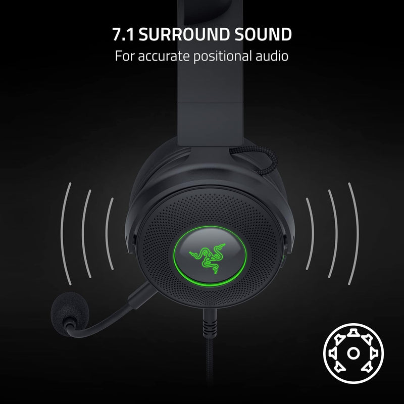 Razer RZ04-04510100-R3M1 Kraken Kitty V2 Pro - Wired RGB Headset with Interchangeable Ears - Black - FRML Packaging