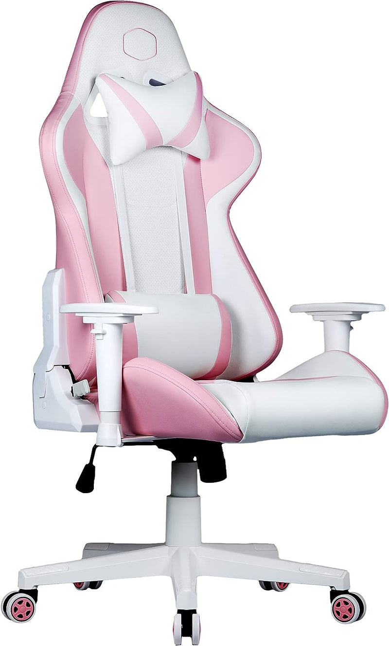 Cooler Master CMI-GCR1S-PKW Caliber R1S Rose Gaming Chair. Rose White