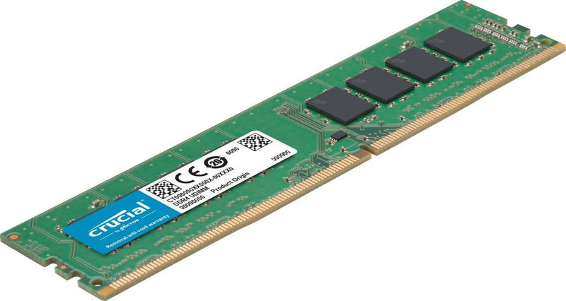 Crucial 8GB (1x8GB) DDR4 UDIMM 3200MHz CL22 1.2V UnRanked Desktop PC Memory RAM