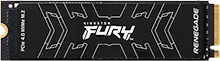 Kingston SFYRD/4000G FURY Renegade 4TB PCIe 4.0 NVMe M.2 SSD. 7,300MB/s read, 7,000MB/s write