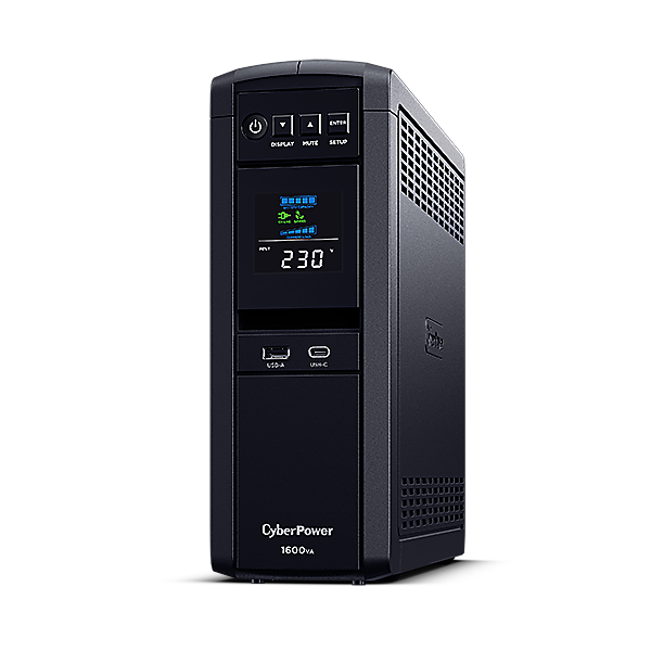 CyberPower CP1600EPFCLCD PFC Sinewave Series 1600VA / 1000W Tower UPS.